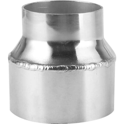 Stainless pipe exhaust manifold 3in OD to 4in OD Aluminum Universal Reducer Pipe Exhaust Tip Adapter Connector exhaust pipe