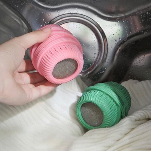 1Pcs Reusable Magic Laundry Ball Household Cleaning Washing Machine Removal Laundry Ball Anti-Twist & Anti-Knotting Clothes Ball