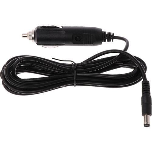 1pcs New 12V DC 5.5mm x 2.1mm Car Cigarette Lighter Power Plug Cord Adapter Cable 3m