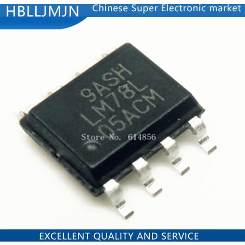 100PCS LM78L05ACMX LM78L05ACM LM78L05AC LM78L05A LM78L05 LM78L05 78L05 SOP-8