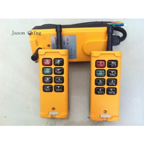 2 Transmitters 3 Motions 1Speed Hoist Crane Truck Remote Controller System HS-8 24V