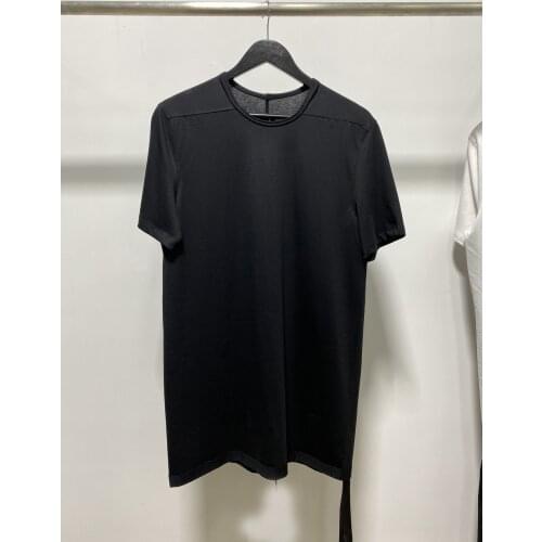 21ss Owen seak Men T Shirt 100% Cotton Gothic Mens Clothing Hip Hop Tops Tees Summer Women Solid Sweetwear T Shirt