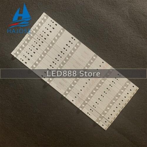 60 PCS/lot LED backlight strip for Pioner PLE5006 LT-50EM76 50C550 P50FN117J LED50D6-ZC14-01 LED50D06-ZC14AG-01 PLDED5068A