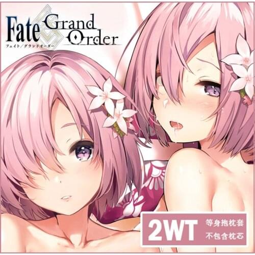 Anime Mash Kyrielight Fate/Grand Order Kimono Bathrobe Girl Pillow Case 2WT Dakimakura Hugging Body Cushion Cover Xmas Gift