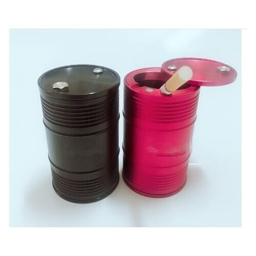 Auto parts aluminum alloy ashtray travel home office carrier for Nissan TEANA QASHQAI BLUEBIRD SUNNY TIIDA PALADIN