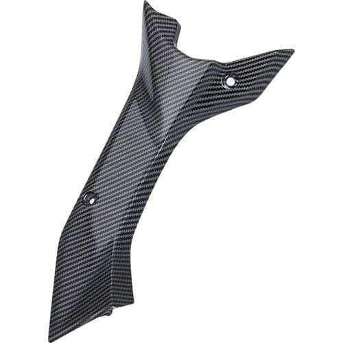 Carbon Fiber Style Side Air Duct Cover Fairing Insert Part For Yamaha YZF R6 2019 2020 Motorcycle AFor ccessory