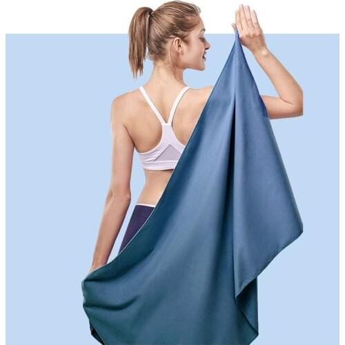 Double Faced Velvet Sports Quick Drying Towel Water Absorption Fitness Swimming Superfine Fiber Patterns Can Be Customized