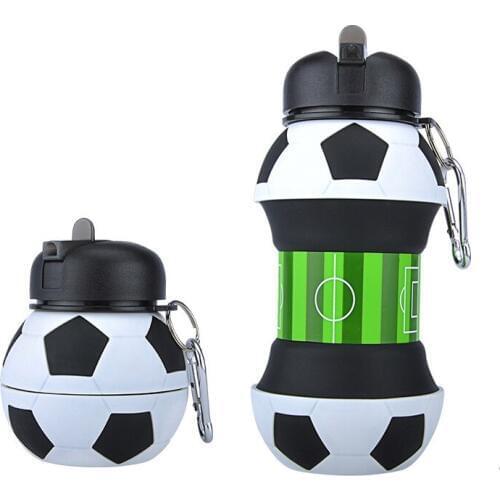 Portable Fold Water Bottle Travel Hiking Office School Leakproof Sports Plastic Kettle Durable Healthy Material Kid Water Bottle