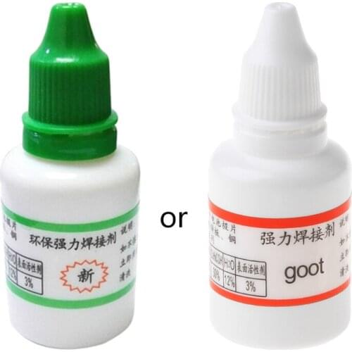 L93D 25ml Powerful Rosin Soldering Agent No-clean Flux White Steel Plate Iron Battey