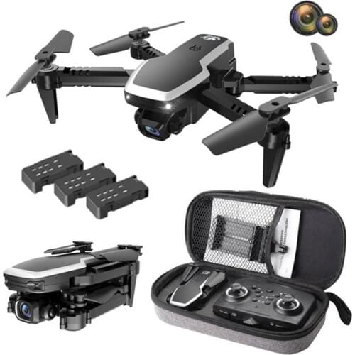 Small RC Drone Easy Carry 4K Dual HD Camera Aerial Photography Remote Control Helicopter Six-axis Gyroscope Drone VS H345 E88