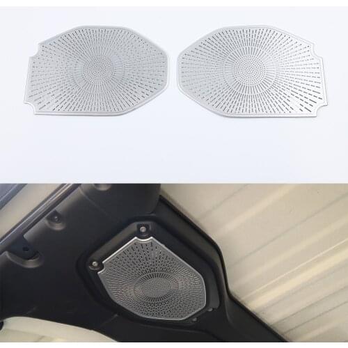 New Car-styling For Jeep Wrangler JL 2018 Up Car Roof Speaker Decoration Cover Trim Auto Moldings