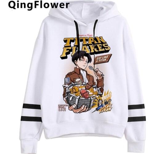 Attack on Titan Graphic Hoodies Men Kawaii Hot Japanese Anime Streetwear Harajuku Shingeki No Kyojin Cartoon Sweatshirts Male