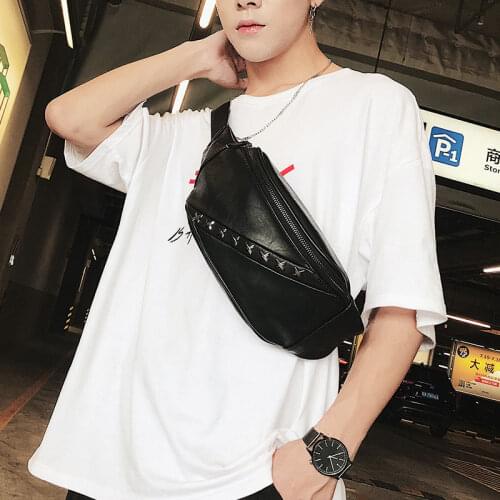 Luxury Mens Waist Bag Belt Waist Packs Fashion Leather Waist Belt Bags For Men Fanny Pack Multifunction Crossbody Chest pack