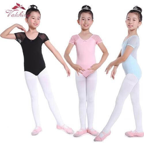 Pink Ballet Leotard Dress Dance Wear Toddler Leotard Gymnastics Swimsuit Leotard for Girls Three Color Available