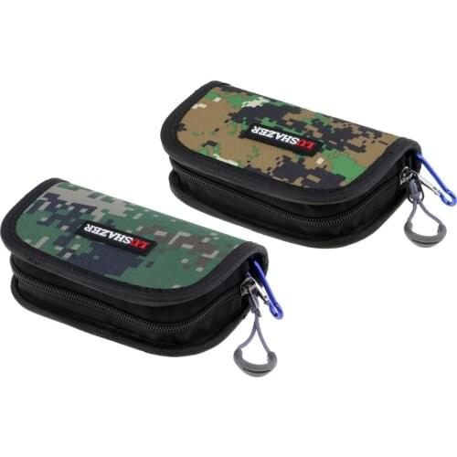 Fishing Spoon Lure Waterproof Tackle Bag Wallet Baits Jig Fishhook Fishing Gear Storage Case
