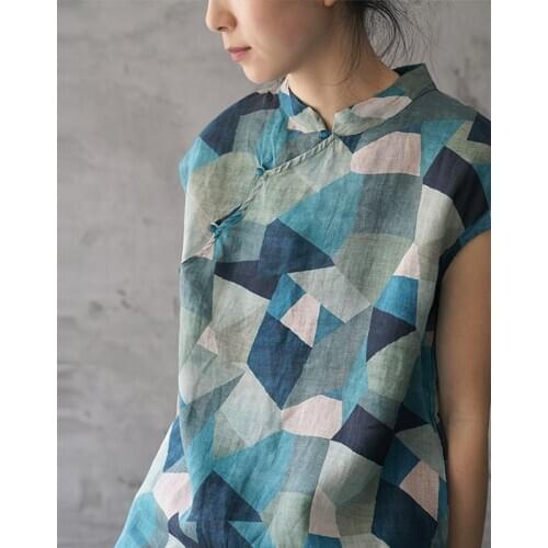 SCUWLINEN Summer Dresses With Print