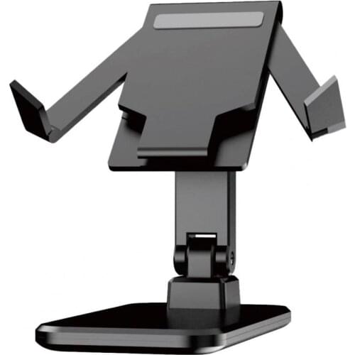 Useful Phone Holders Strong Compatibility Foldable Convenient Universal Solid Color Tablet Mobile Phone Stand
