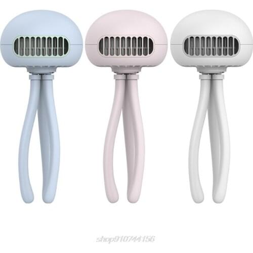 USB Bladeless Clip Fan Mini Jellyfish Fan Portable Fan 3 Speeds Powerful Airflow Rechargeable Battery Operated M11 21 Dropship