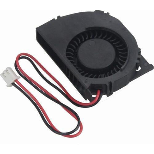 Gdstime 5 Pcs 12V Cooling Fan 50mm x 40mm x 10mm Dual Ball Bearing 5cm Turbo Blower DC Brushless Cooler 5010B 50x40x10mm