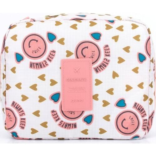 High Quality Cosmetic Storage Bag Eco Portable Hanging Travel Luggage Organizer Bathroom Clothes Organizer Waterproof Square