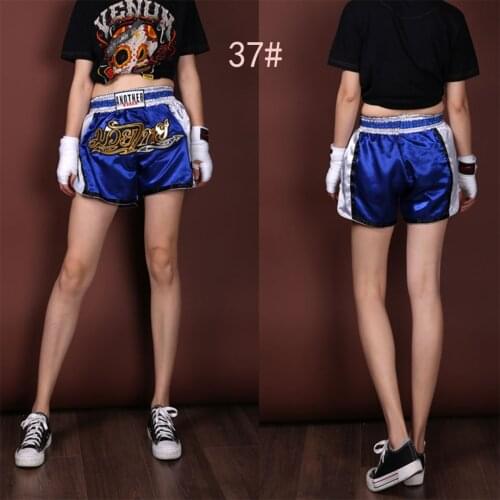 High Quality Muay Thai Fight Shorts MMA Shorts Clothing Training Cage Fighting Grappling Martial Arts Kickboxing Shorts Clothing
