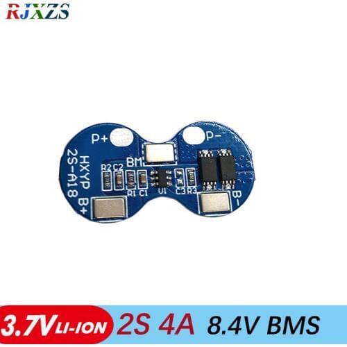 2S 4A Li-ion 8.4V 18650 BMS PCM battery protection board bms pcm for li-ion lipo battery cell pack