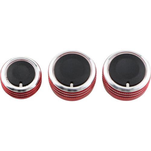 3Pcs/Set Air Condition Heat Control Switch Knob AC Knob for VW Jetta MK6 Bora Golf 5 Tiguan Touran Passta B6 B7 Skoda Octavia