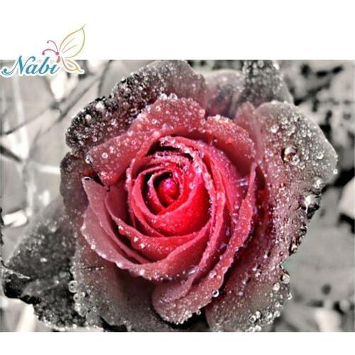 Diamond embroidery Vase flower 5d diy diamond painting full square - daimond painting 529DD diamond mosaic