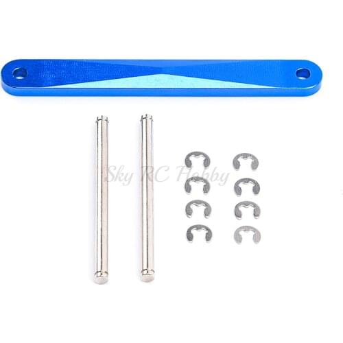 Aluminum Tie Bar Clip 6 E-clips 2 Suspension Hinge Pins 2532 2640 for Traxxas Slash 2WD Rustler Stampede Bandit 2WD Nitro Sport