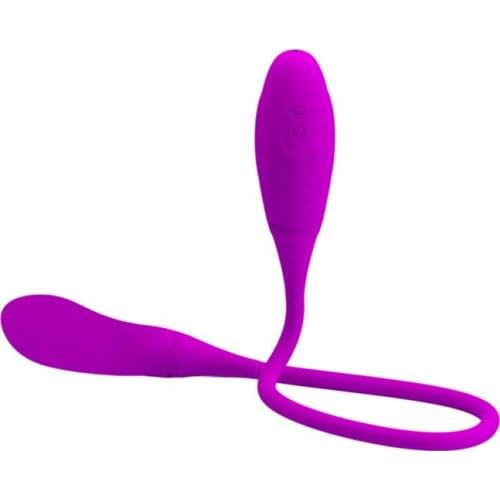 Baile Pretty Love 60cm Long Dildo Vibrator Sex Toys For Woman, Double Dong 7 mode g spot plus 3 tickling finger vibrator