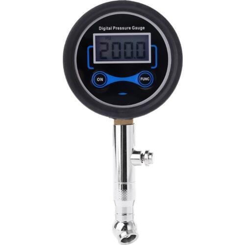 LCD Digital Tire Pressure Gauge 0-200PSI Car Tyre Air Pressure For Motorcycle Cars Truck Bicycle Motorbike Vehicle Tester