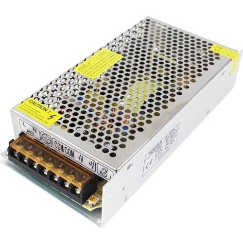 DHL 50PCS Switch Power Supply Adapter AC to DC 5V 30A 150W Voltage Transformer for LED Strip Light
