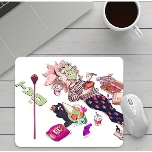 Small Mouse Pad With Cartoon Pattern of The Owl House Cheap Gaming Laptop Gamer Desk Mousepad Speed Big Mousepepad For Office