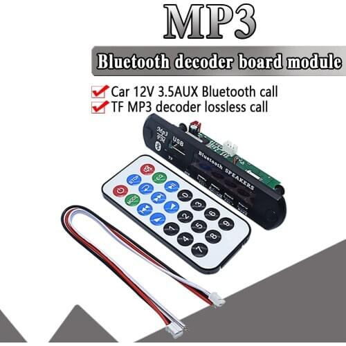WAVGAT Bluetooth MP3 Decoding Board Module w/ SD Card Slot / USB / FM / Remote Decoding Board Module WAVGAT
