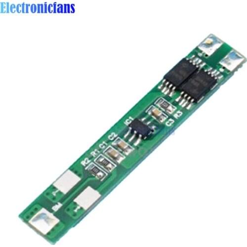 2S 7.2V 6A Li-ion Battery Protector Module Dual MOS Polymer Lithium Battery Protection Board for Dual 18650 Battery BMS