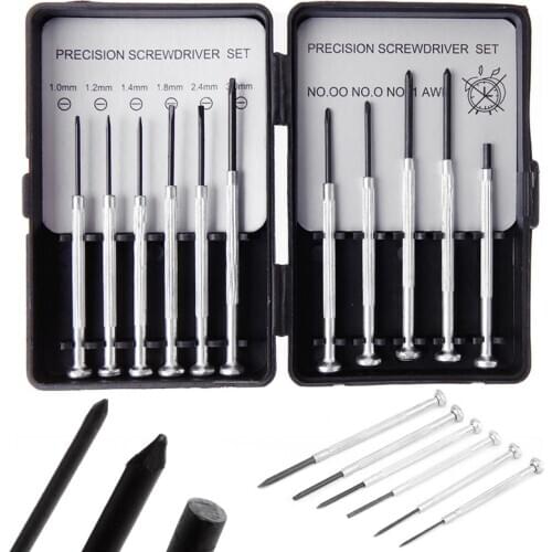 New 11pcs/set Micro Precision Screwdriver Set for Watch Jewelry Glasses Repairs Tool