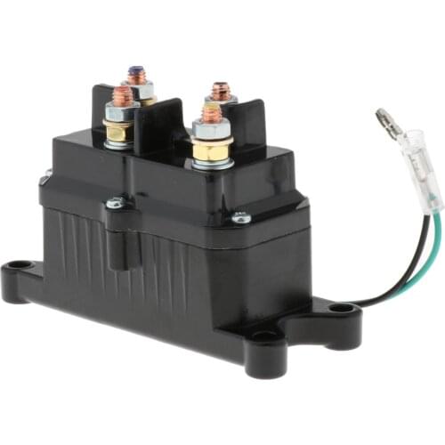 Professional 250A Solenoid Relay Contactor Winch Rocker Thumb Switch for ATV