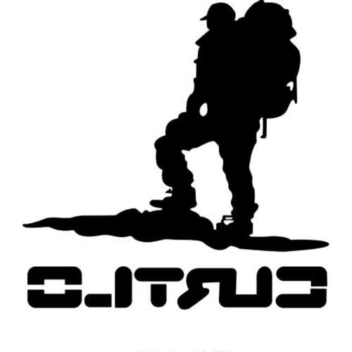 Travelers Climbers Off-Road Vehicle Stickers Car Stickers Decals SUV Off-Road People Laptop Suitcase Helmet Skateboard Sticker