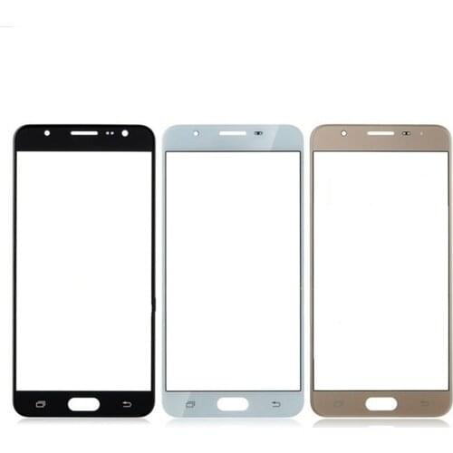 10Pcs/lot For Samsung Galaxy J5 Prime G570 G570F Outer Glass Top/Front Lens Front Screen Cover (Without digitizer) Touch Screen