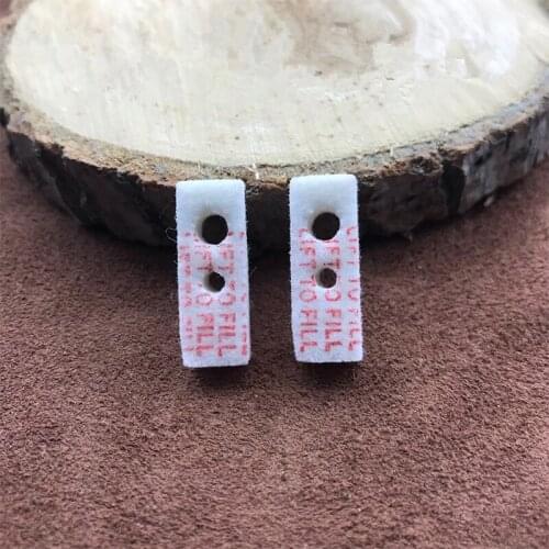 2pcs Cotton Felt Pads Sealed Bottom Suitable For Zp Narrow Version Kerosene Lighter Replacement Inner Sealing Gasket Accessories