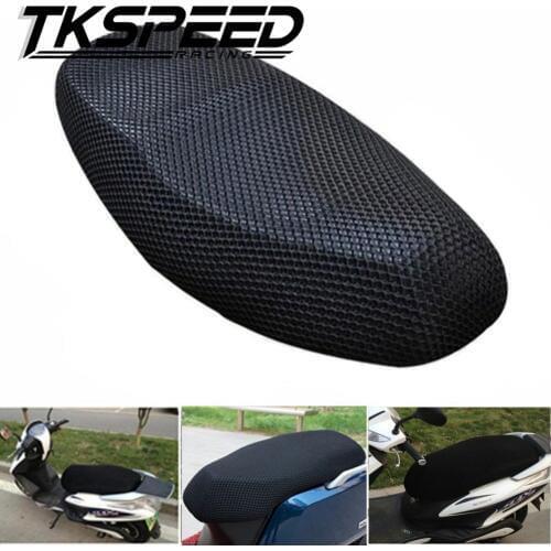 3D sun proof Motorcycle scooter electric bicycle sunscreen seat cover Prevent scooter sun pad Heat insulation Cushion protect