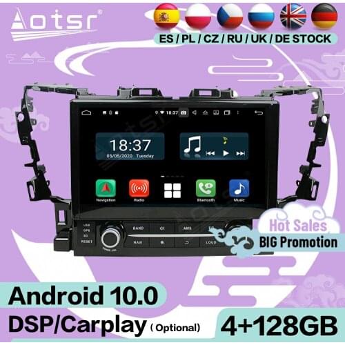 4+128G Carplay Screen Multimedia Stereo Android Player For Toyota Alphard 2015 2016 2017 2018 GPS Audio Radio Receiver Head Unit