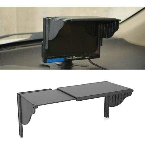 Auto Accessories Interior Parts Anti-Glare Car Navigator Cover Sunshade Visor Lens Hood For Auto 8 Inch GPS