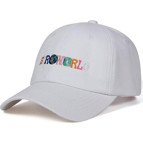 100% Cotton ASTROWORLD Baseball Caps Travis Scotts Unisex Astroworld Dad Hat Cap High Quality Embroidery Man Women Summer Hats