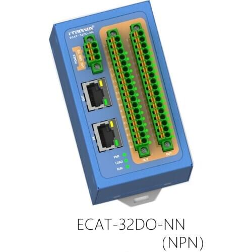 EtherCAT IO Module Slave Digital Quantity 16/32 Input 16/32 Output NPN/PNP