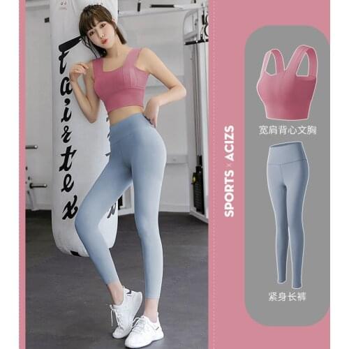 Yoga Crop Top Sports Underwear Shockproof Running Female No Bra Anti Suit Mujer Camisetas