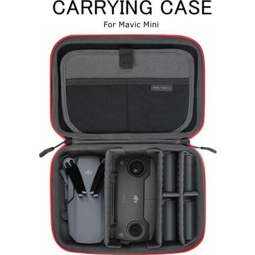 Mavic Mini Drone DIY Adjustable Partition Bag Carrying Case For DJI Mavic Mini Battery Remote Protection Storage Box Accessories