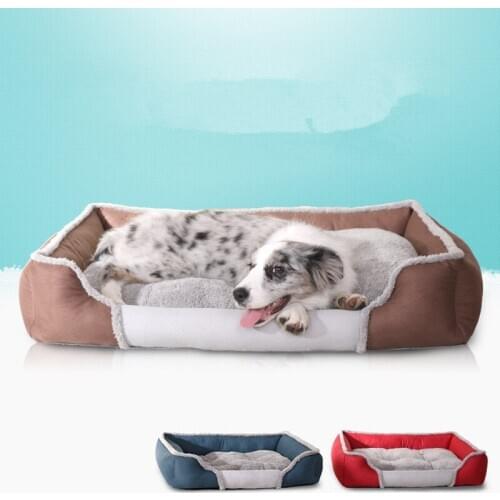 Autumn winter warm Pet dog bed Sofa pet nest cushion breathable dog kennel Pet Bed House for small large dogs Blanket Cushion