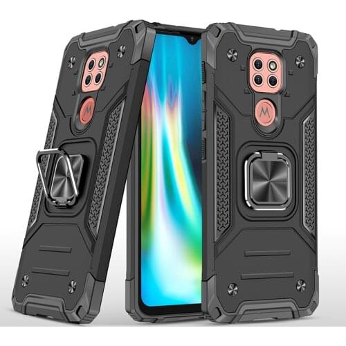 Shockproof Case for Motorola Moto G9 Play Case Cover Armor Drop Protective Bumper Defender Car Holder Magnet Phone Case G9Play