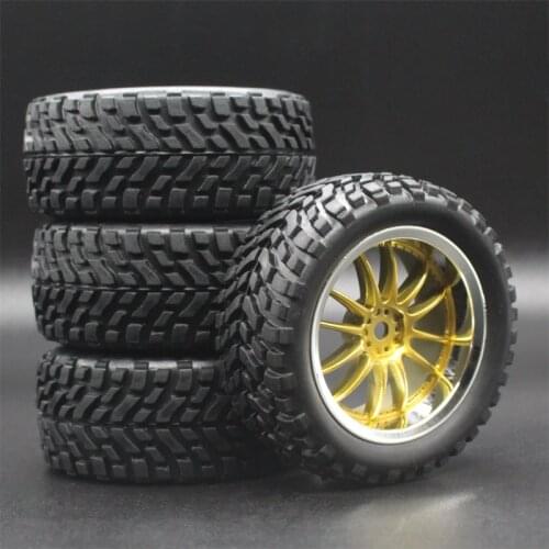 1/16 Off-road Car Tires HuanQi 734 1/10 Racing Tires HSP 94123 94122 D4 FW06 75MM*31MM Tires Strong Grip 9003